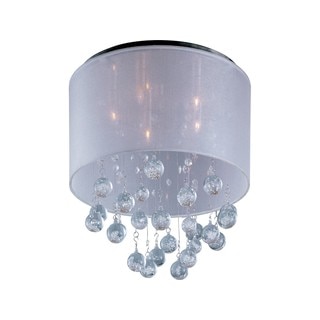 Veil Chrome 5-light Flush Mount