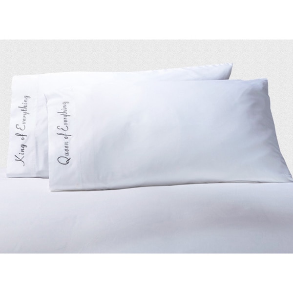 Superior 500 Thread Count Quoted Cotton Pillowcase Set (Set of 2)