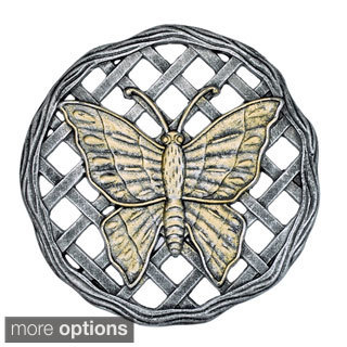 Butterfly Cast Aluminum Stepping Stone