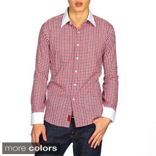 Elie Balleh Brand Men's Collared Style Slim Fit Shirt