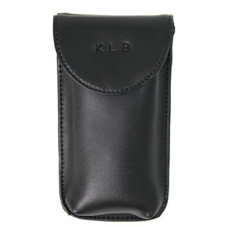 Royce Leather Double Eyeglass Case 603-6 Black Leather