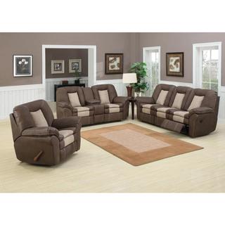 Carson 3-Piece Living Room Set With 5 Recliners
