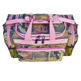Eplorer 20-inch Mossy Oak Duffel Bag Pink Trim