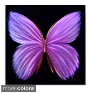 24-inch Nova Butterfly Metal Wall Art