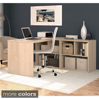 i3 by Bestar L-shaped Storage Desk