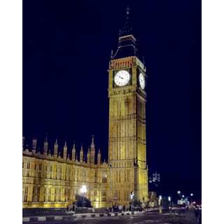 Stewart Parr 'London England's Big Ben Clock' Unframed Photo Print