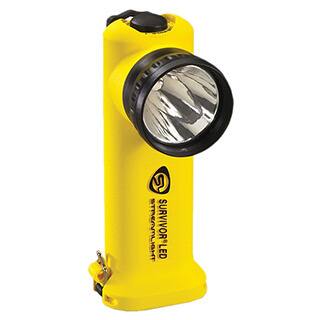 Survivor LED Flashlight (Yellow AC/ DC)