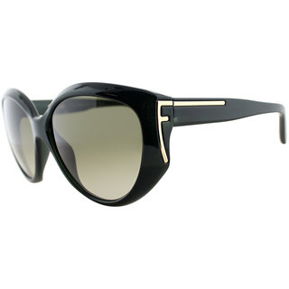 Fendi Women's FS 5328 317 Green Cat Eye Sunglasses