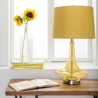 Modern Solid Yellow Bray Table Lamp