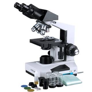 AmScope 40x-2000x Compound Biological Laboratory Microscope