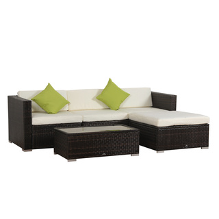 BroyerK 5-piece Rattan Outdoor Patio Furniture Set