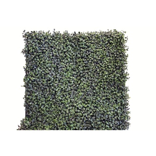 Greensmart Decor Artificial Dollar Leaf Foliage Wall Panels (Set of 4)