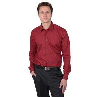Vance Co. Men's Basic Slim Fit Dress Shirt