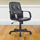 preview thumbnail 3 of 2, CorLiving WHL-100-C Black Leatherette Office Desk Chair