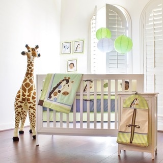 Pam Grace Creations Jayden's Jungle 10-piece Crib Bedding Set