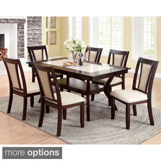 Furniture of America Dionne Dark Cherry Dining Table