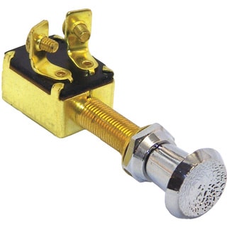 Shoreline Marine Brass 2-position Push/ Pull Switch