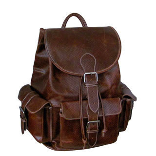 Amerileather Vacationer Jumbo Leather Backpack