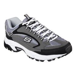 Men's Skechers Stamina Cutback Training Shoe Charcoal/Black