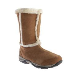 Women's Easy Spirit Elk Boots Medium Brown Multi Suede