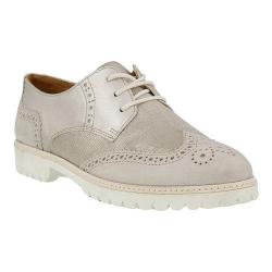 Women's Spring Step Pop Lace Up Shoe Taupe Leather/Nubuck
