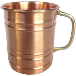 Solid 16-ounce Copper Mug