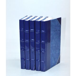 Patent Leather Books - Cobalt S/5