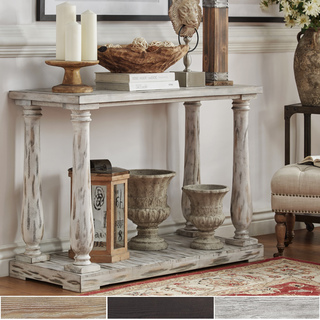 SIGNAL HILLS Edmaire Rustic Baluster TV Stand