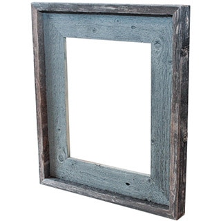The Natural River Stone Blue Recycled/ Reclaimed Wood 5-inch x 7-inch Picture Frame