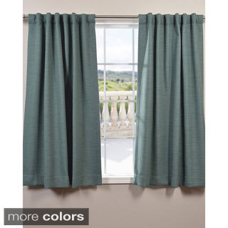 Exclusive Fabrics Bellino 63-Inch Rod Pocket Blackout Curtain Panel
