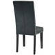 Upholstered High-back Dining Chair with Nailhead Trim - Thumbnail 10