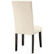 Upholstered High-back Dining Chair with Nailhead Trim - Thumbnail 6