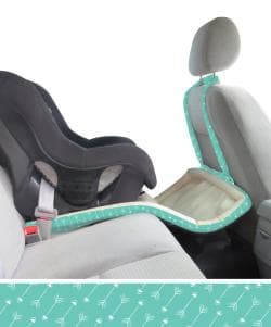 Catchie Concepts 3-in-1 Infant Baby Toddler Toy Catch Mat Carseat Protector Seat Liner- Justice - Multi