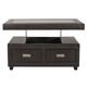 Stafford Bonded Leather Adjustable Lift Top Table by Christopher Knight Home - Thumbnail 8