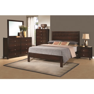 Camarillo Collection 5-piece Rich Brown Solid Wood Bedroom Set