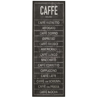 'Caffe' Framed Giclee Print Wall Art