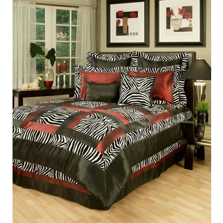 Sherry Kline Jungle Passage Zebra Royale Luxury 8-piece Comforter Set