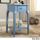 Thumbnail 20, Daniella 1-Drawer Wood Storage Accent End Table by iNSPIRE Q Bold. Changes active main hero.