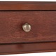 Thumbnail 9, Daniella 1-Drawer Wood Storage Accent End Table by iNSPIRE Q Bold. Changes active main hero.