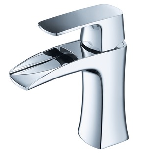 Fresca Fortore Single Hole Mount Bathroom Vanity Faucet Chrome