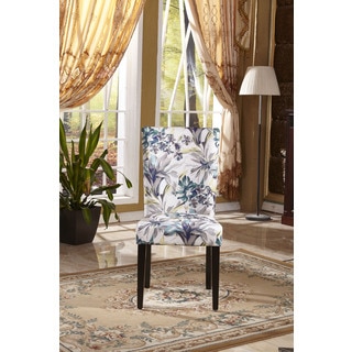 Classic Parson Floral Fabric Dining Chair (Set of 2)