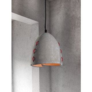 Confidence Concrete Grey Ceiling Lamp