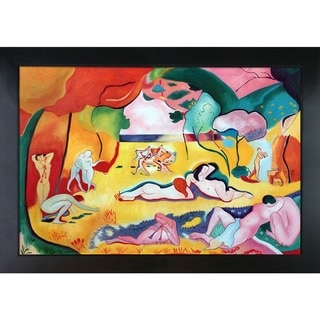 Henri Matisse The Joy of Life Hand Painted Framed Canvas Art