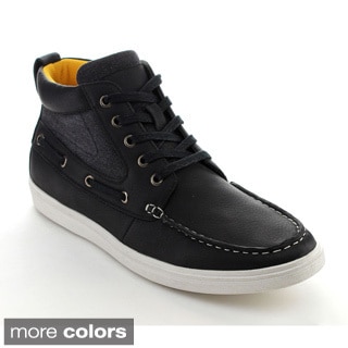Arider BURT-02 Men's Vintage High-Top Lace Up Casual Sneakers