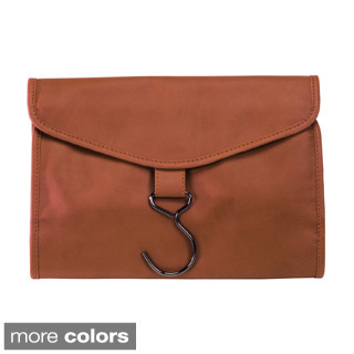 Royce Leather Hanging Toiletry Travel Wash Bag