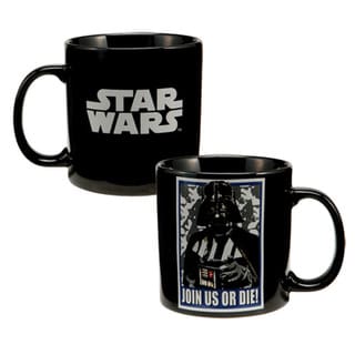 Star Wars Darth Vader 'Join Us Or Die' Black Coffee Mug