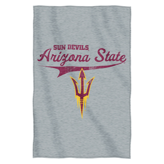 Arizona State Sweatshirt Throw Blanket