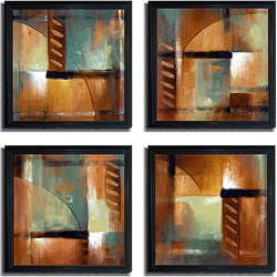 Lanie Loreth 'Summer Soiree' Framed 4-piece Art Set