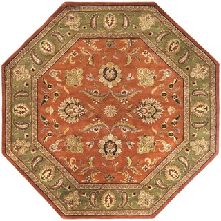 Hand Tufted Camelot Collection Wool Rug (8' Octagonal)