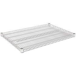 Alera 36x24 Silver Industrial Extra Wire Shelving (Set of 2)